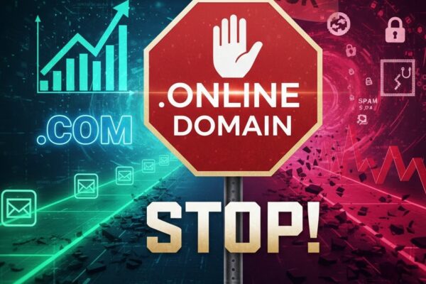The Risk of Choosing .Online vs .Com Domains