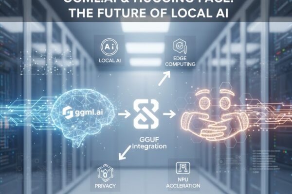 Ggml.ai and Hugging Face Native GGUF Integration Infographic