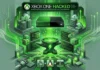 A futuristic illustration showing an Xbox One console in black and green, a digital padlock, a lightning bolt, and text: "Xbox One Hacked: The 2026 Bliss Exploit & Voltage Glitching Guide."